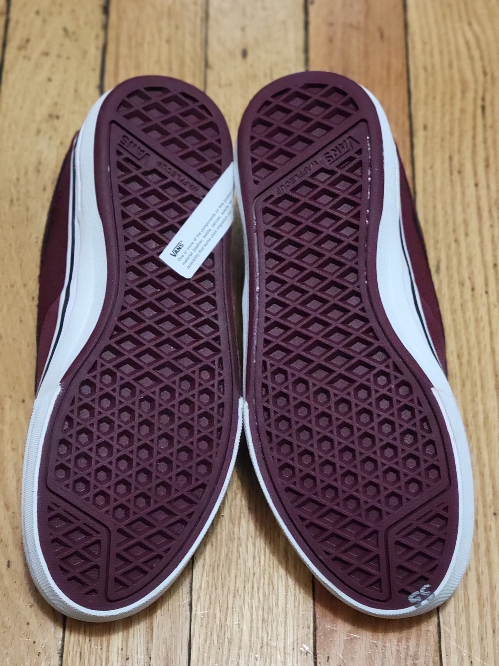 Vans Kyle Walker Men's Skate Shoes - Burgundy/Black - Picture 8 of 8
